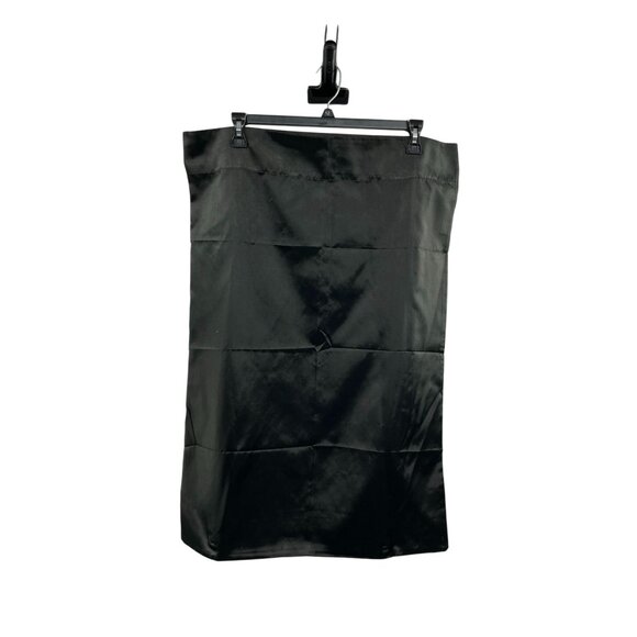 Vintage Luxury Linens Pillowcases Set of 2 Standard Size Used Black Luxury Satin - Picture 6 of 15